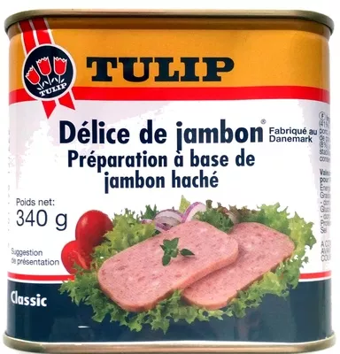 Délice de jambon Tulip 340 g, code 5707196157222