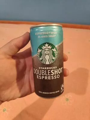 Doubleshot café espresso con leche sin azúcar añadido Starbucks , code 5711953079504