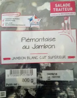 Piémontaise au jambon  , code 5761226877870