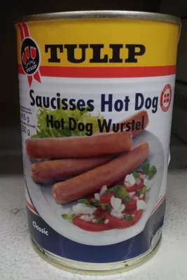 Saucisses Hot Dog Tulip 415 g (250 g égoutté), code 5762385064750