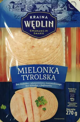 Mielonka Tyrolska Kraina wędlin, Sokołów 270 g, code 5900562485114