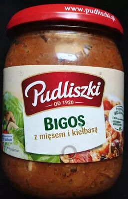 Bigos z mięsem i kiełbasą Pudliszki 500 g, code 5900783004880