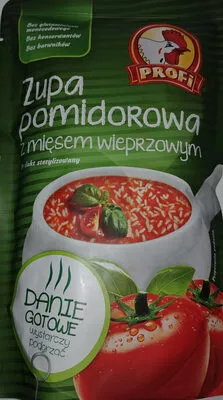 Zupa pomidorowa z mięsem wieprzowym Profi 450 g, code 5901696000839