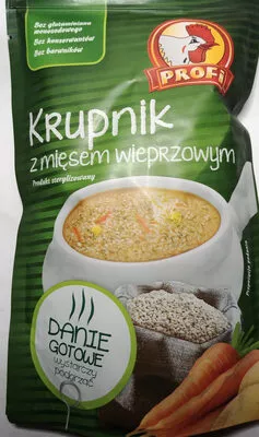 Krupnik z mięsem wieprzowym Profi 450 g, code 5901696000860