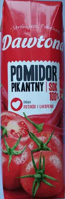 Sok pomidorowy pikantny Dawton 1 l, code 5901713014412