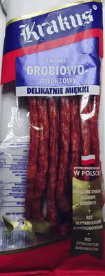 Kabanos drobiowo-wieprzowy Krakus 95 g, code 5901784161466