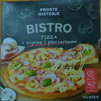 Pizza z szynką i pieczarkami Iglotex 420 g, code 5902162121614