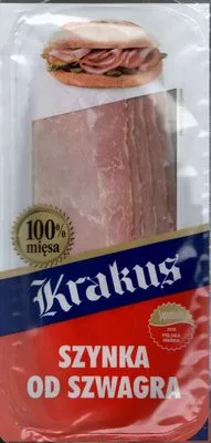 Szynka od Szwagra Krakus, Animex Kutno 100 g, code 5902659893154