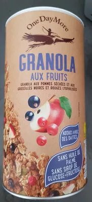 Granola aux fruits One Day More 400 g, code 5902884463139