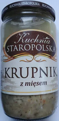 Krupnik z mięsem drobiowym Kuchnia Staropolska, Kooperol 660 g, code 5903895631012