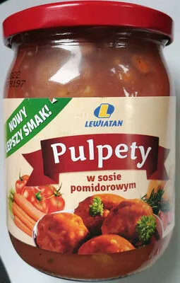 Pulpety drobiowe w sosie pomidorowym Lewiatan, Kooperol 500 g, code 5903895634839