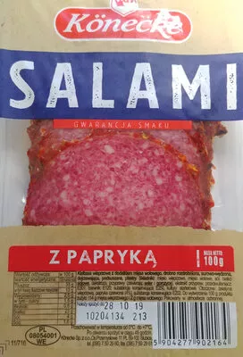 Salami z papryką Könecke 100 g, code 5904277902164