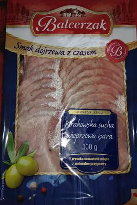 Kiełbasa krakowska sucha Balcerzak 100 g, code 5906775670217