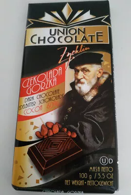 Union Chocolate Gorzka Union Chocolate 100g, code 5907623400017