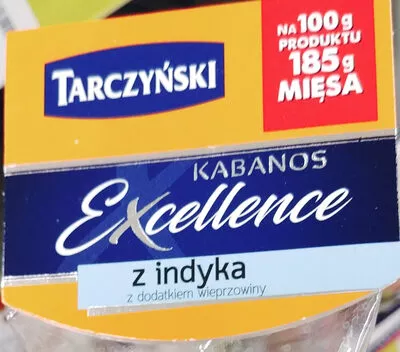 Kabanos excellence z indyka z dodatkiem wieprzowiny Tarczyński 100 g, code 5908230524639