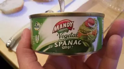 Pate vegetal Mandy 120 g, code 5941334002221