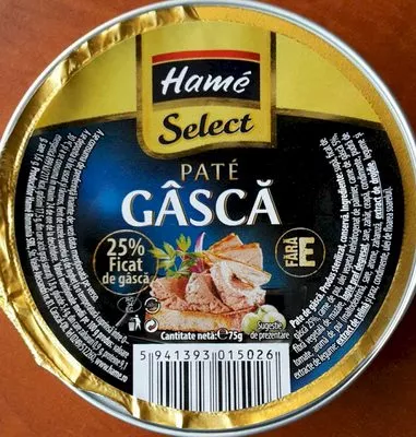 Hame Pate gâscă Hamé 75 g,, code 5941393015026