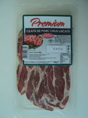 Premium Ceafa de porc crud uscata Premium 80 g,, code 5941496006334