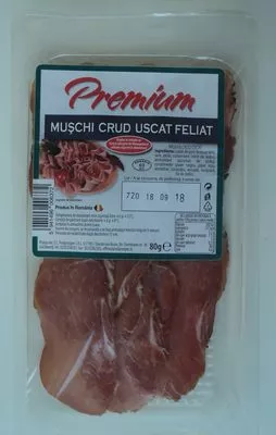 Premium Muschi crud uscat feliat Premium 80 g,, code 5941496006372