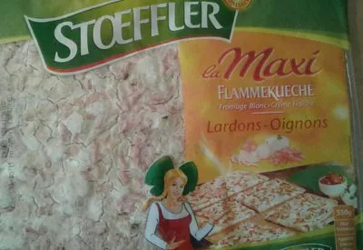 Flammekueche la maxi lardons oignons Stoeffler 550g, code 5955754001801