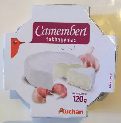 Camembert fokhagymas Auchan 120 g, code 5999086413888