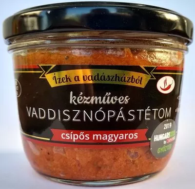 Kézműves Vaddisznó Pástétom Ízek a vadászházból 185 g, code 5999111400036