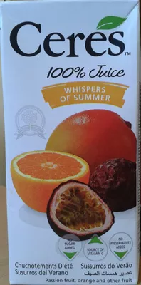 100% Juice Whispers Of Summer Ceres 1 l, code 6001240100141