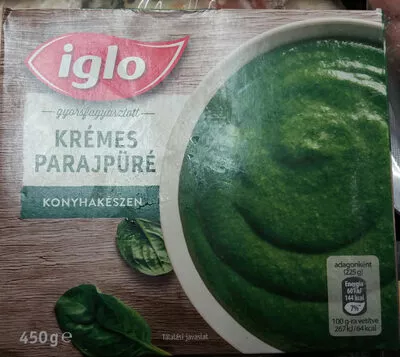 Krémes parajpüré Iglo 450 g, code 6008025420029