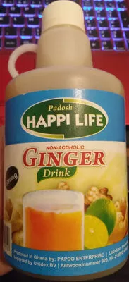 Non-alcoholic ginger drink Padosh Happi Life 500 ml, code 6036000065910