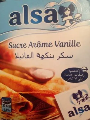 Alsa Vanilla Sugar 70G Alsa 75 g, code 6111005054098