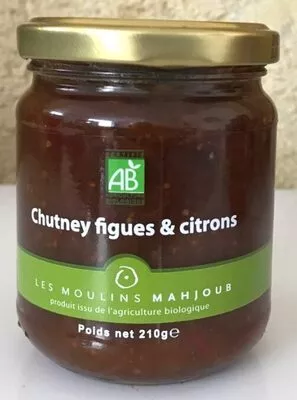 Chutney figues & citrons Les Moulin Mahjoub , code 6191533300614