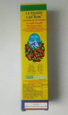 Harissa de la Tunisie Le Phare du Cap Bon 70 g, code 6194049100044