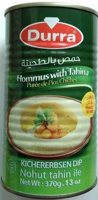 Hommus with Tahina Durra 370 g, code 6210241395139