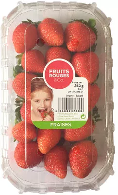 Fraises Fruits Rouges & Co. 250 g, code 6224000657000