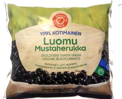 100% Kotimainen Luomu Mustaherukka Pakkasmarja 200g, code 6411810000984