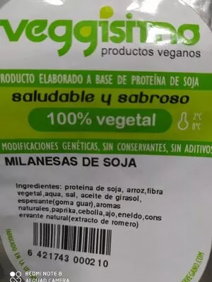 Milanesas de Soja  , code 6421743000210