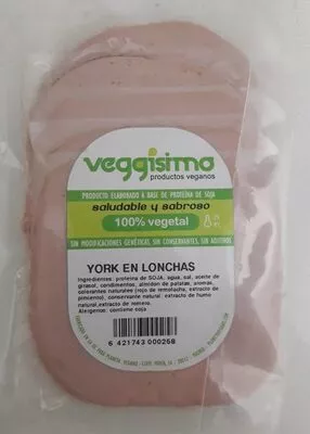 York en Lonchas Veggisimo 100g, code 6421743000258