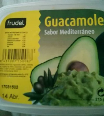 Guacamole sabor Mediterráneo frudel 215 g, code 6431021150087