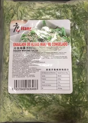 Ensalada de algas wakame itang 1 kg, code 6937849606466