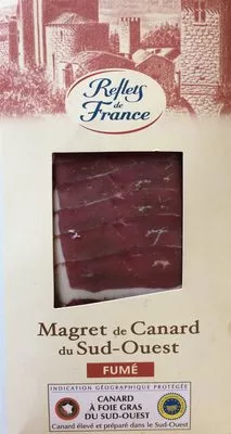 Magret de Canard du Sud-Ouest Fumé Reflets de France, Carrefour 90 g, code 7231326087878