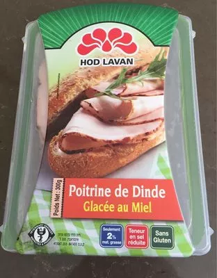 Poitrine Dinde Miel 300G- KLP -12 Hod Lavan 300 g, code 7290000150239