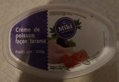 Crème de poisson façon Tarama  , code 7290002399162