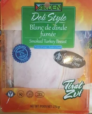 Blanc de dinde fumée YARDEN , code 7290003289561