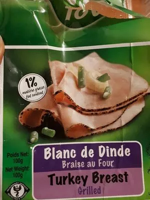 Blanc de dinde braise au four Of Tov 100 g, code 7290014746336