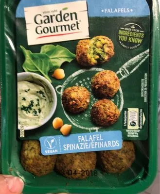 Falafel épinards Garden Gourmet , code 7290109352428