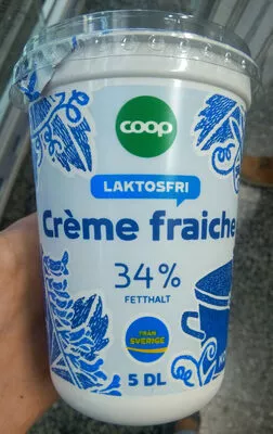 Creme Fraiche 34% Coop 5dl, code 7300156507365