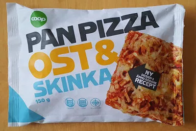 Pan Pizza Ost & Skinka Coop 150 g, code 7300156585516