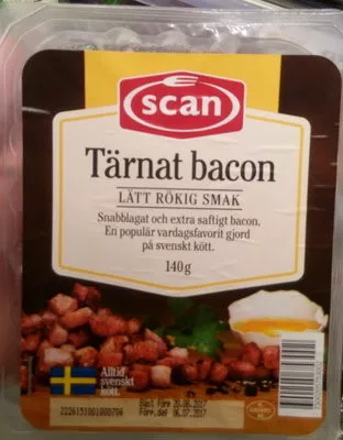 Tärnat Bacon Scan Scan 140 g, code 7300205753002