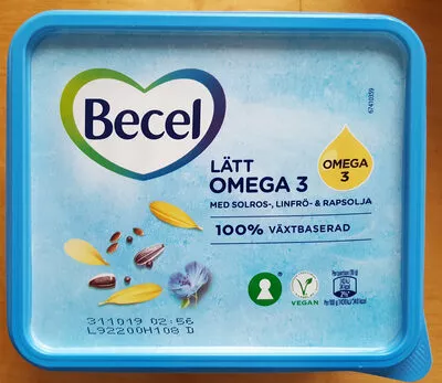 Lätt Omega 3 Becel, Unilever 600g, code 7310394000054