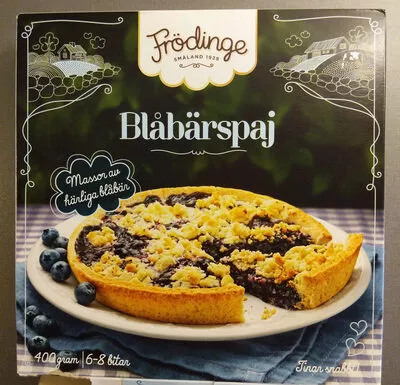 Blåbärspaj Frödinge 400g, code 7310890201191